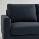 Tecido Suede Antimanchas para Estofar Sofás | NEO | Azul Oceano
