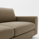 Stain-Resistant Suede Upholstery Fabric for Sofas | NEO | Mink Brown