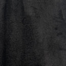 Veludo 2.8m Largura para Sofá e Toalha de Mesa | Preto