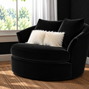 Tecido Veludo para Estofos Pet Friendly | SINO | Preto