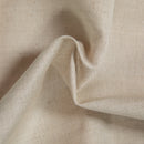 Linen Cotton Fabric | Mixed Burlap |  Natural
