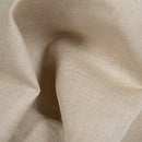 Linen Cotton Fabric | Mixed Burlap |  Natural