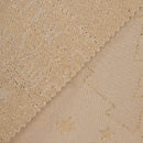 Glitter Christmas Jacquard-kangas pöytäliinoille - Gold Lurex | Texas