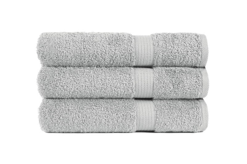 Bath Towel 600g 70x130 | LUZOR | 100% Cotton Grey 