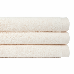 Toalha de Banho Grande 500g 100x150 | SOFT | 100% Algodão Branco Sujo