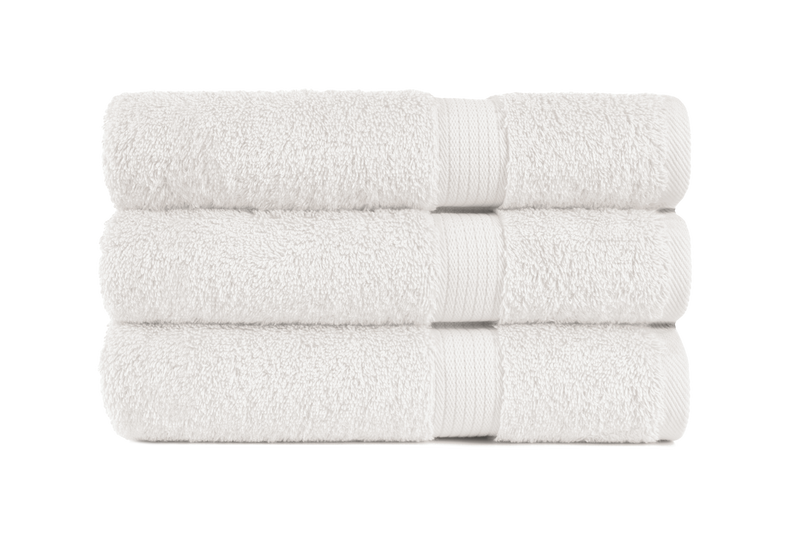 Bath Sheet 600g 85x160 | LUZOR | 100% Cotton White 