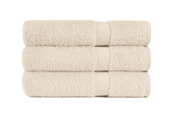 Toalha de Banho Grande 600g 85x160 | LUZOR | 100% Algodão Cru