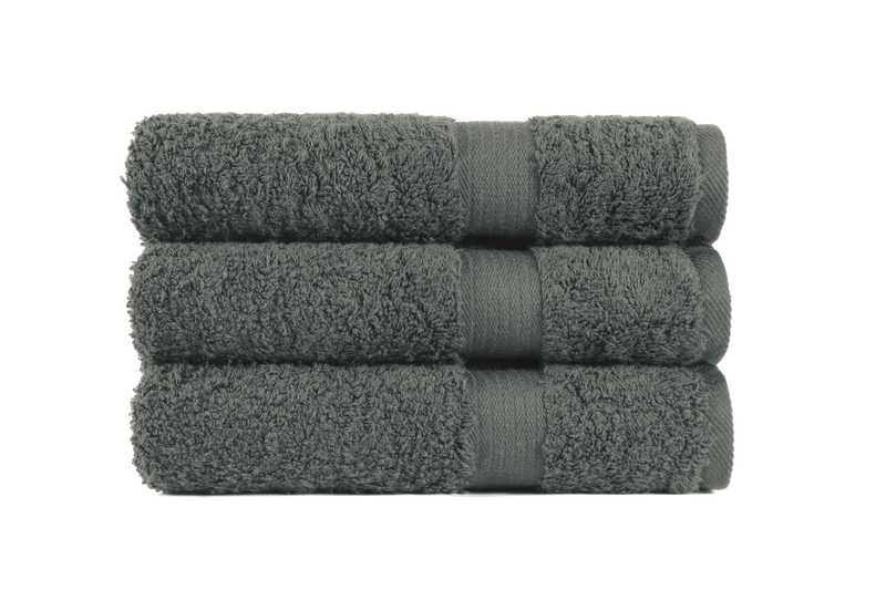 Hand Towel 600g 50x100 | LUZOR | 100% Cotton Anthracite