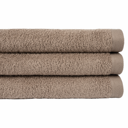 Toalha de Rosto 500g 30x50 | SOFT | 100% Algodão Castanha