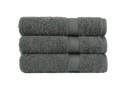 Toalha de Rosto 600g Antracite | 100% Algodão 33x50