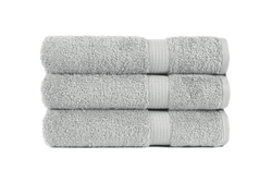 Toalha de Rosto 600g 33x50 | LUZOR | 100% Algodão Cinza