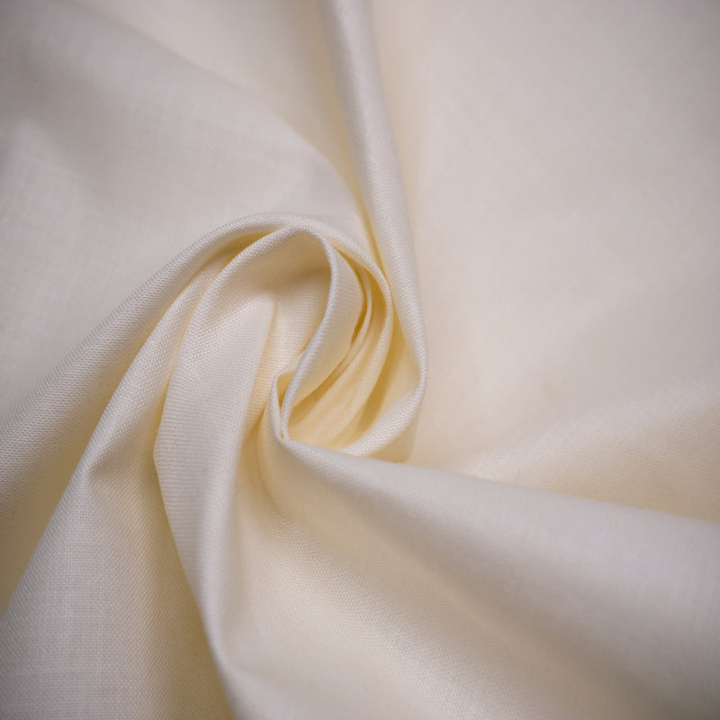 Sheeting Fabric 2,4m | Polycotton | Yellowish Cream