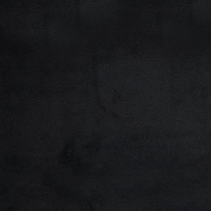 Velvety Upholstery Fabric | Pet-Friendly | LICE - Black