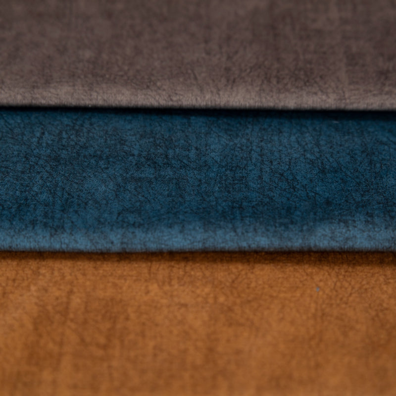 Velvet de tela rayado para tapicería - Azul | Ebra