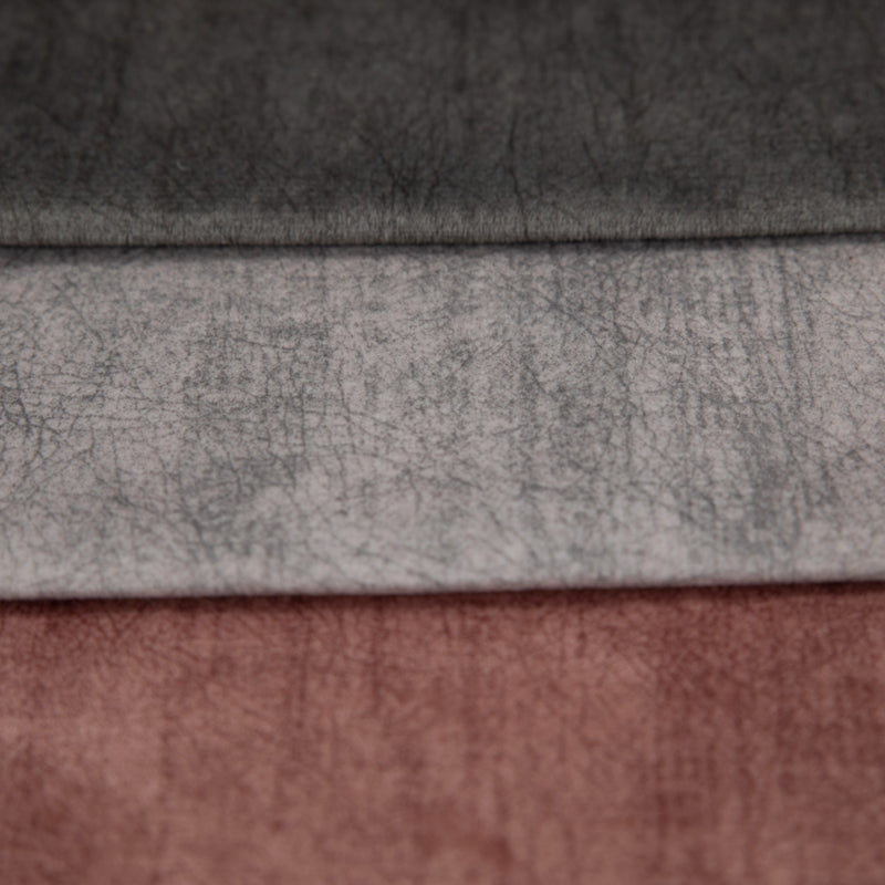 Risted Velvet Fabric Klädsel - ljusgrå | Ebra