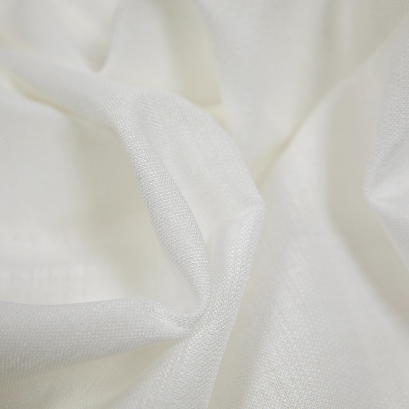 Curtain Cloth with Lead Weight | White