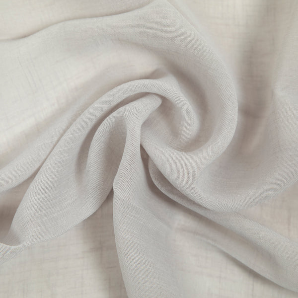 Tissu pour rideaux raiate - gris clair