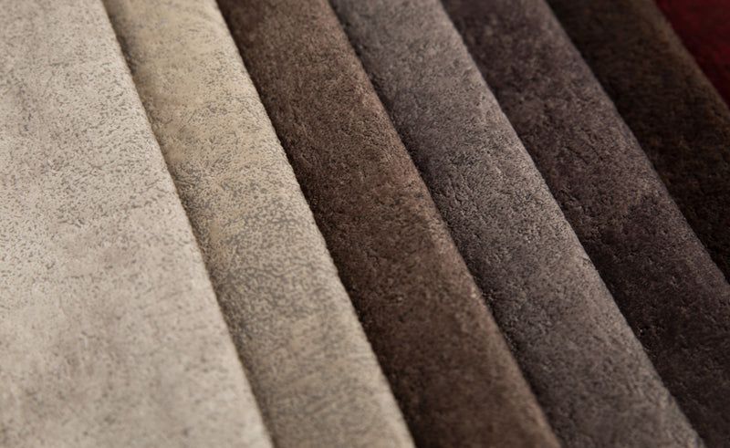 Velvety fabric for upholstery - OLPO | Mink brown
